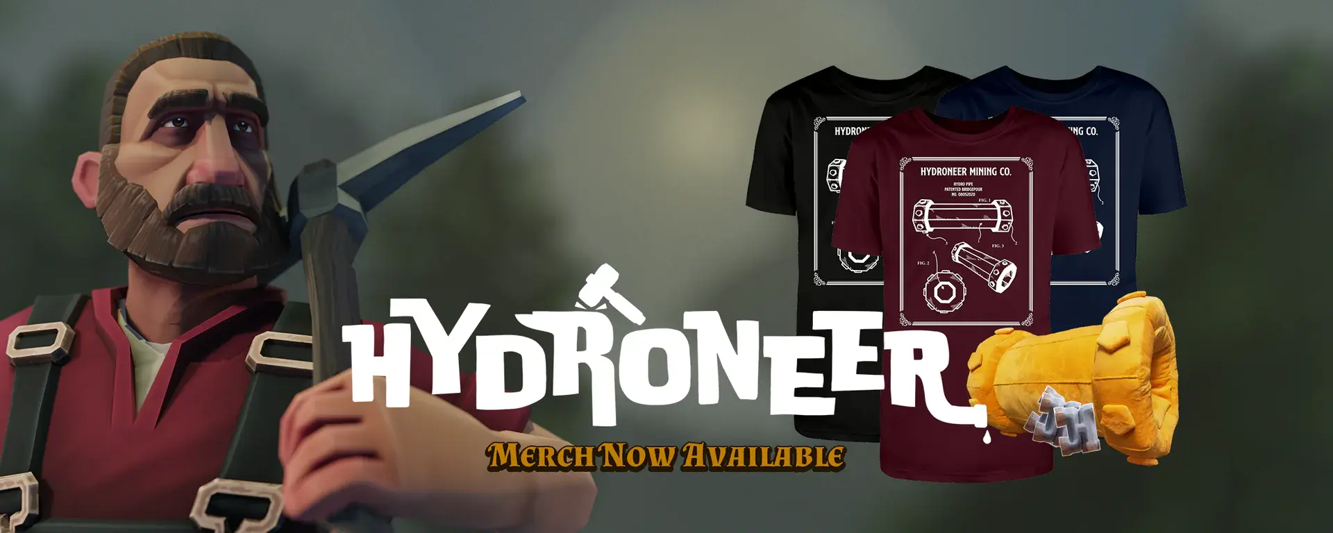 Hydroneer Merch Banner